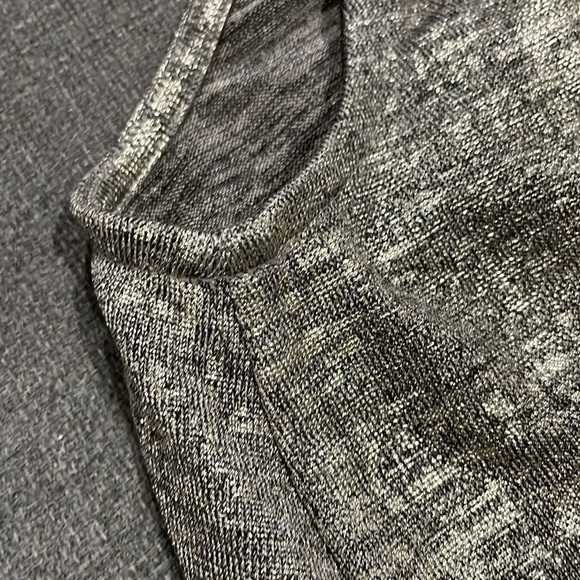 Anthropologie, Akemi + Kin Metallic Hold and gray Drape Tank Top, Size XS - Picture 15 of 16